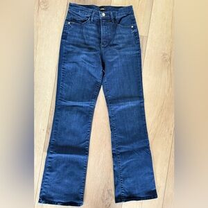 Express high rise boot Blue Women's Jeans